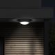 LED Plafondlamp voor buiten met sensor SIENA LED/20W/230V 4000K diameter 23 cm IP54