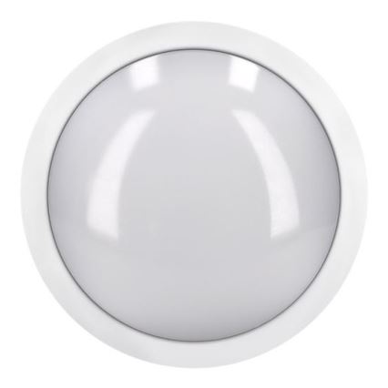 LED Plafondlamp voor buiten SIENA LED/20W/230V IP54 diameter 23 cm wit