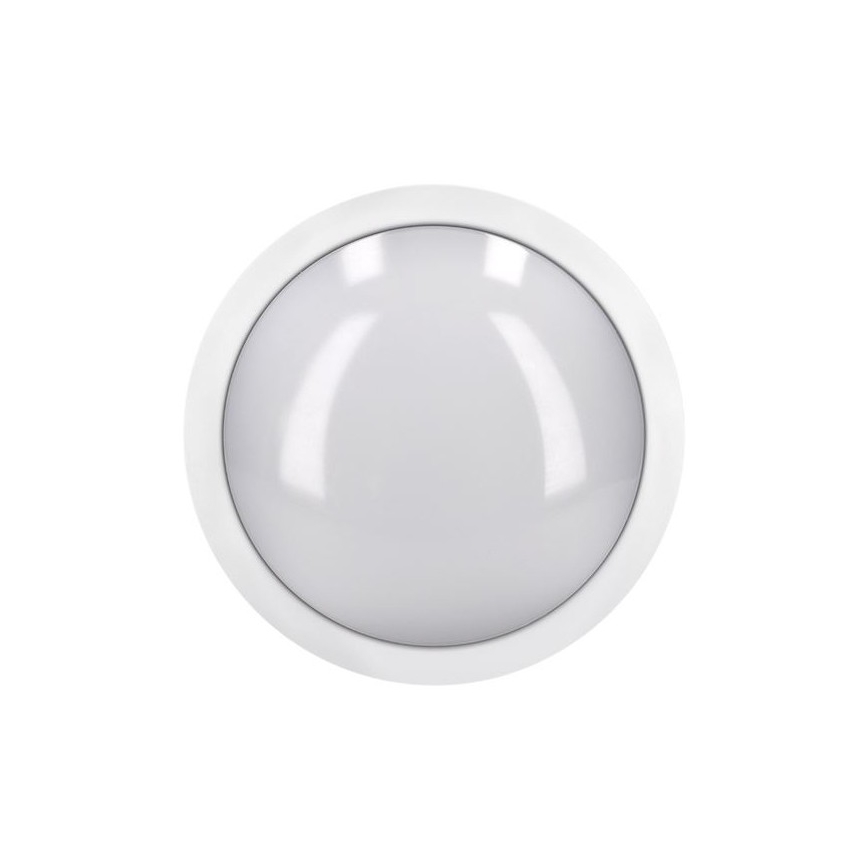 LED Plafondlamp voor buiten SIENA LED/20W/230V IP54 diameter 23 cm wit