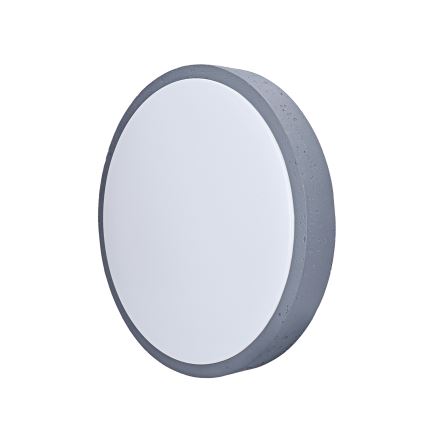 Dimbare LED plafondlamp GREY LED/48W/230V 3000-6500K grijs diameter 38 cm + afstandsbediening