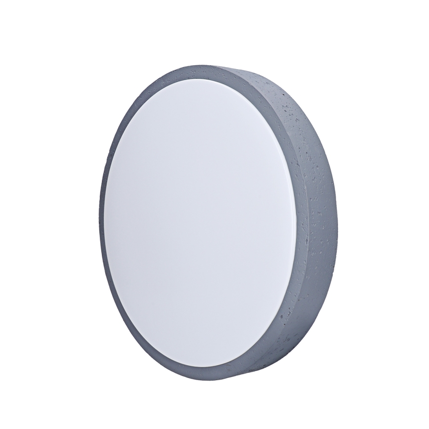 Dimbare LED plafondlamp GREY LED/48W/230V 3000-6500K grijs diameter 38 cm + afstandsbediening