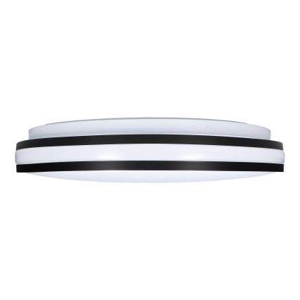Dimbare LED plafondlamp LASKOS LED/48W/230V 3000-6500K zwart + afstandsbediening