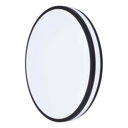 Dimbare LED plafondlamp LASKOS LED/48W/230V 3000-6500K zwart + afstandsbediening
