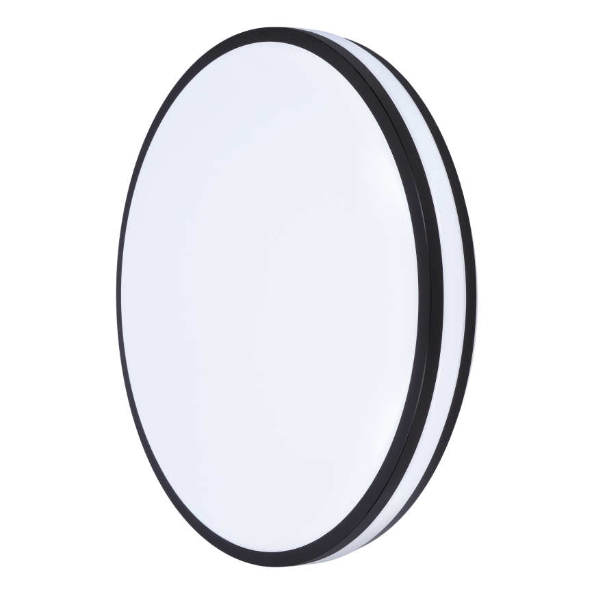 Dimbare LED plafondlamp LASKOS LED/48W/230V 3000-6500K zwart + afstandsbediening