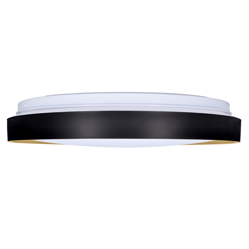 Dimbare LED plafondlamp CALA LED/48W/230V 3000-6500K zwart/goud + afstandsbediening