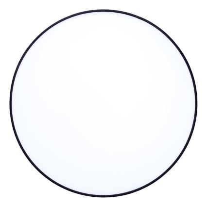 Dimbare LED plafondlamp PENLEY LED/48W/230V 3000-6500K diameter 40 cm zwart + afstandsbediening