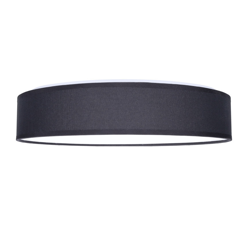 Dimbare LED plafondlamp PENLEY LED/48W/230V 3000-6500K diameter 40 cm zwart + afstandsbediening