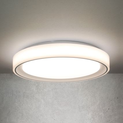 Dimbare LED RGB plafondlamp FLOCO LED/30W/230V 3000-6500K + RGB/6W diameter 40cm + afstandsbediening