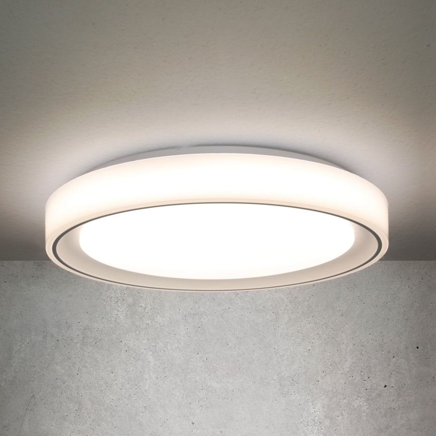 Dimbare LED RGB plafondlamp FLOCO LED/30W/230V 3000-6500K + RGB/6W diameter 40cm + afstandsbediening