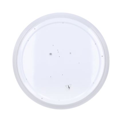 Dimbare LED RGB plafondlamp FLOCO LED/30W/230V 3000-6500K + RGB/6W diameter 40cm + afstandsbediening