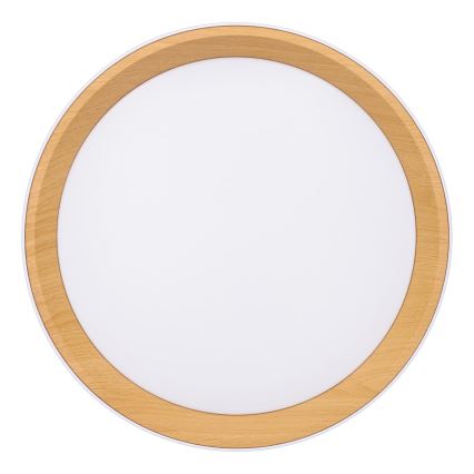 Dimbare LED plafondlamp LARIOS LED/48W/230V 3000-6500K diameter 39 cm wit + afstandsbediening