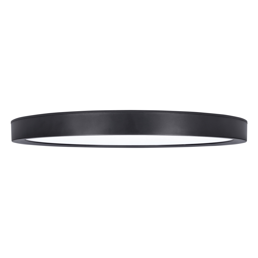 Dimbare LED plafondlamp ESTELA LED/36W/230V diameter 30 cm zwart + afstandsbediening