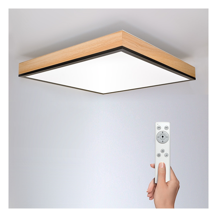 LED Dimbare plafondlamp LED/40W/230V 3000-6500K + afstandsbediening