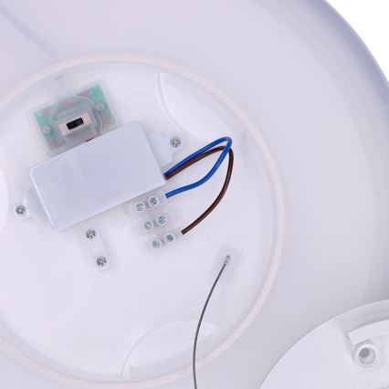 ACATE LED-plafondlamp voor badkamer, 24W/230V, 3000/4000/6000K, Ø 29,3 cm, IP54