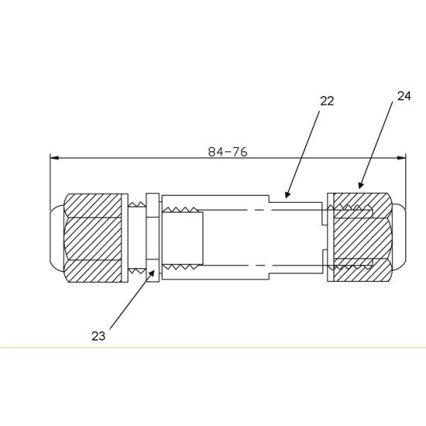 Kabelkoppeling 450V AC/10A IP68