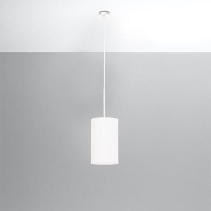 Hanglamp aan een koord OTTO 1x E27 / 60W / 230V d. 15 cm wit