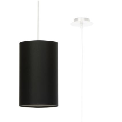 Hanglamp aan een koord OTTO 1x E27 / 60W / 230V d. 15 cm zwart