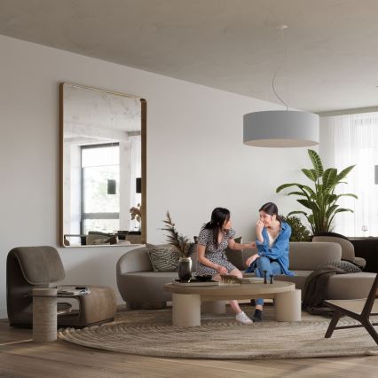 Hanglamp aan een koord OTTO 5x E27 / 60W / 230V d. 60 cm wit