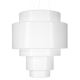 Hanglamp aan een koord REFLEXION 7x E27 / 60W / 230V d. 80 cm wit