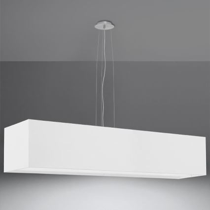 Hanglamp aan een koord SANTA 5x E27 / 60W / 230V 120 cm wit