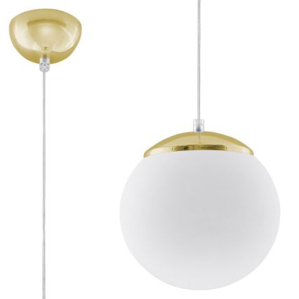 Sollux - Hanglamp aan een koord TOYA 1x E27 / 60W / 230V d. 20 cm