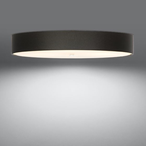 Sollux - Lamp SKALA E27 60W / 230V d. 90 cm zwart | Lampenmanie