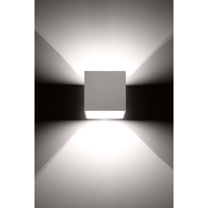 Wandspot QUAD 1 1xG9/8W/230V wit