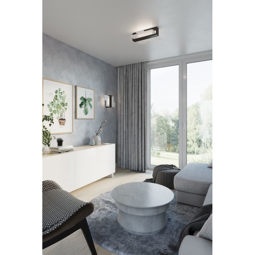 Wandlamp FENIKS 1 1xE27/60W/230V Berk/beuken/wengé