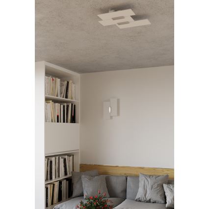Plafondlamp FABIANO 3xE27/60W/230V wit/glanzend chroom