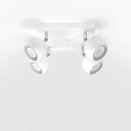 Plafondspot OCULARE 4xGU10/10W/230V