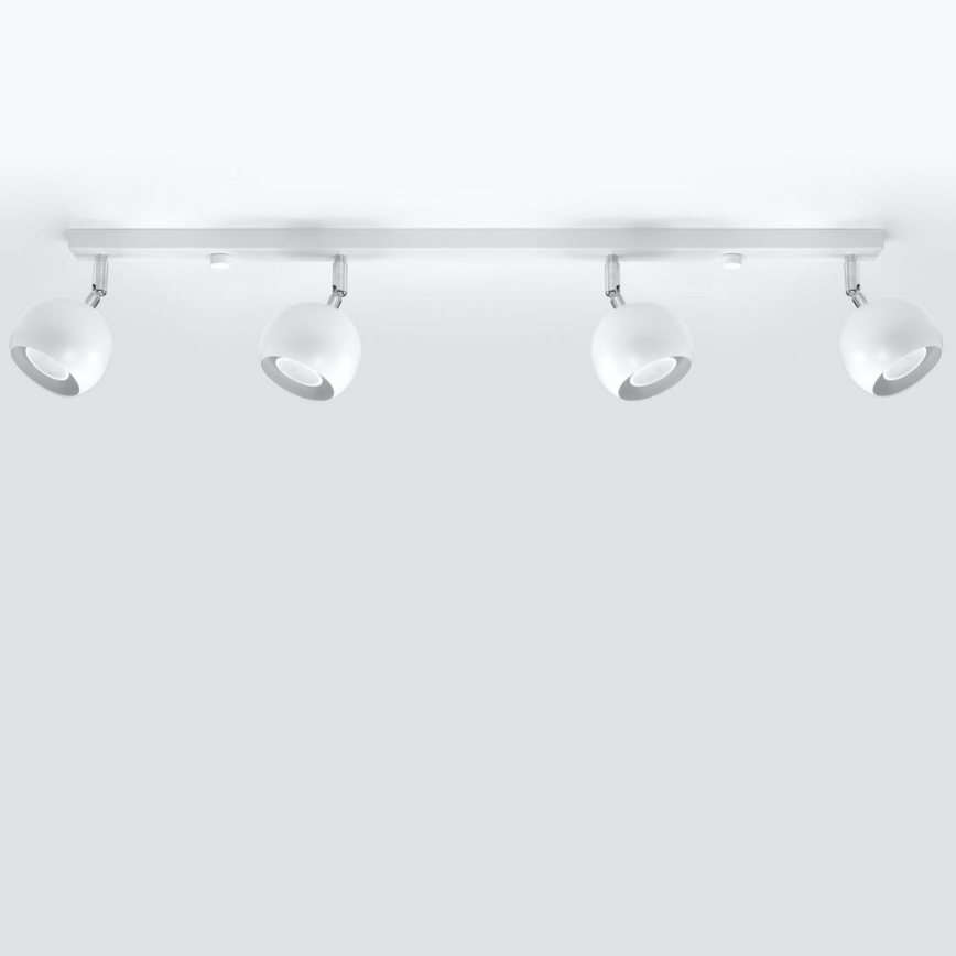 Plafondspot OCULARE 4xGU10/10W/230V