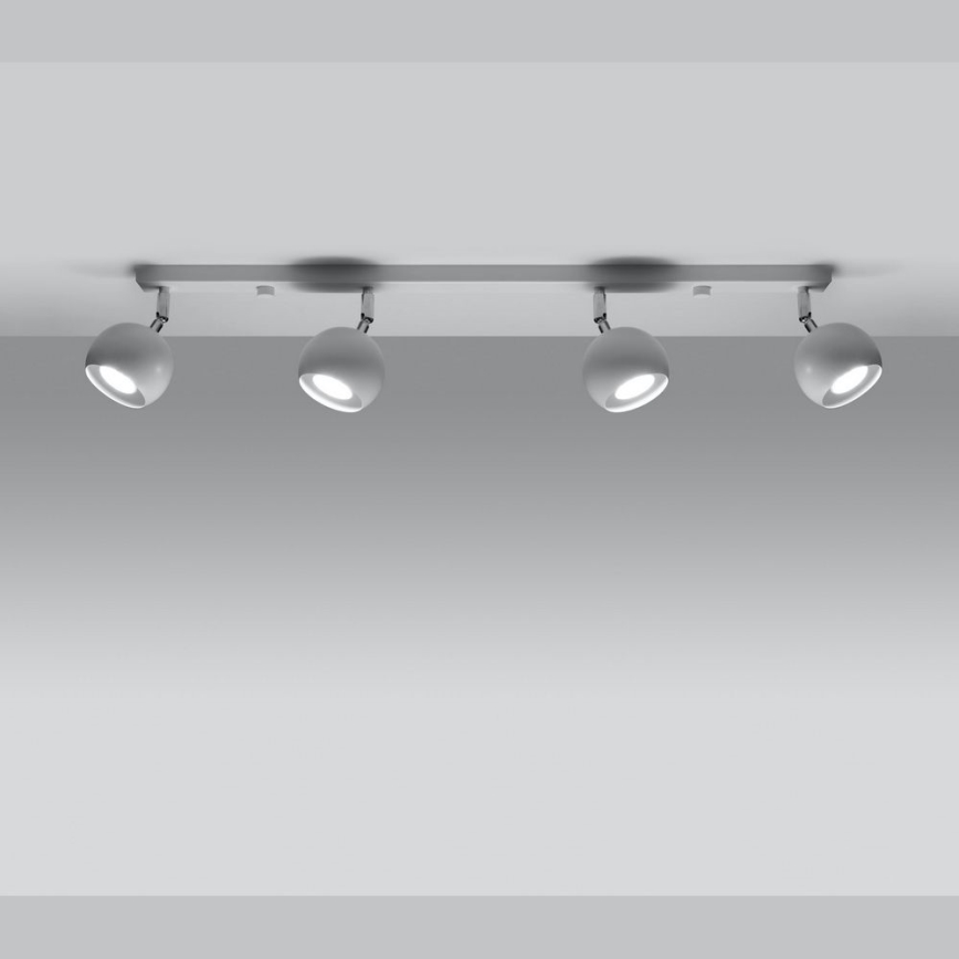 Plafondspot OCULARE 4xGU10/10W/230V