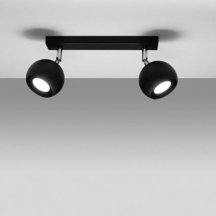 Plafondspot OCULARE 2xGU10/10W/230V