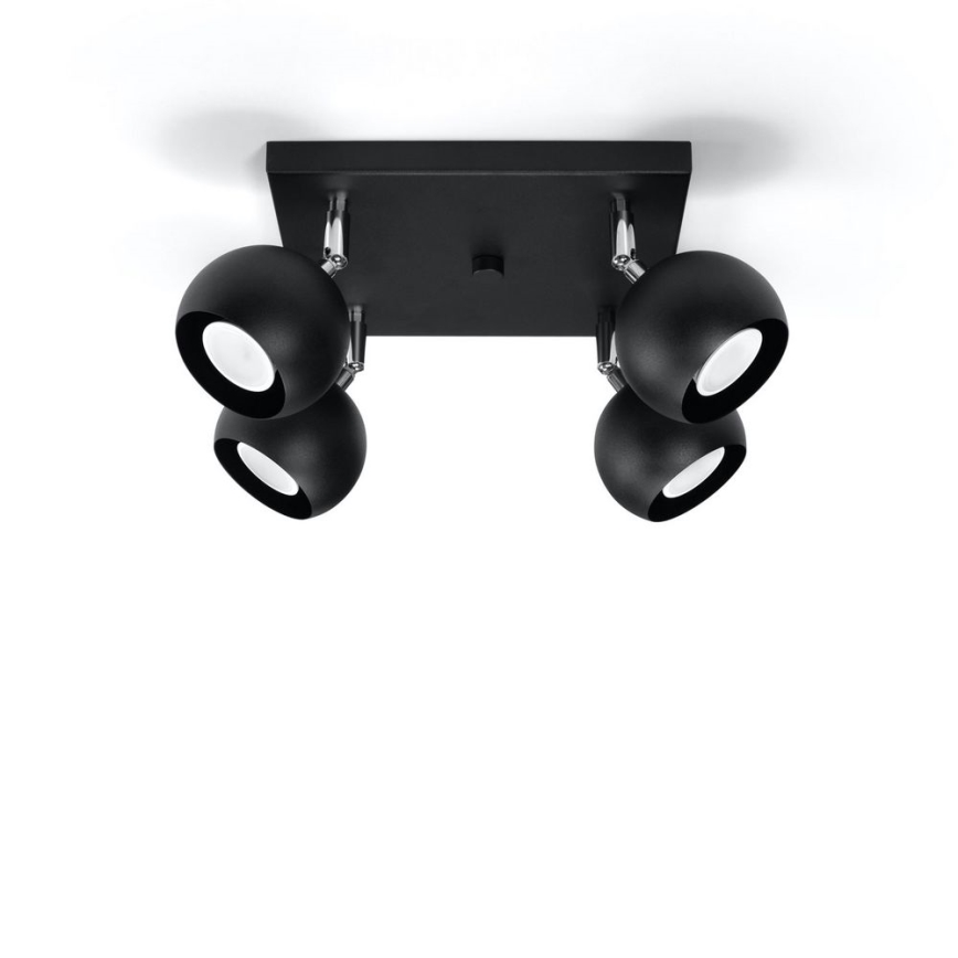 Plafondspot OCULARE 4xGU10/10W/230V
