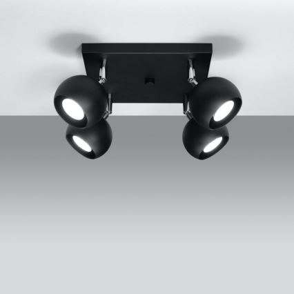 Plafondspot OCULARE 4xGU10/10W/230V