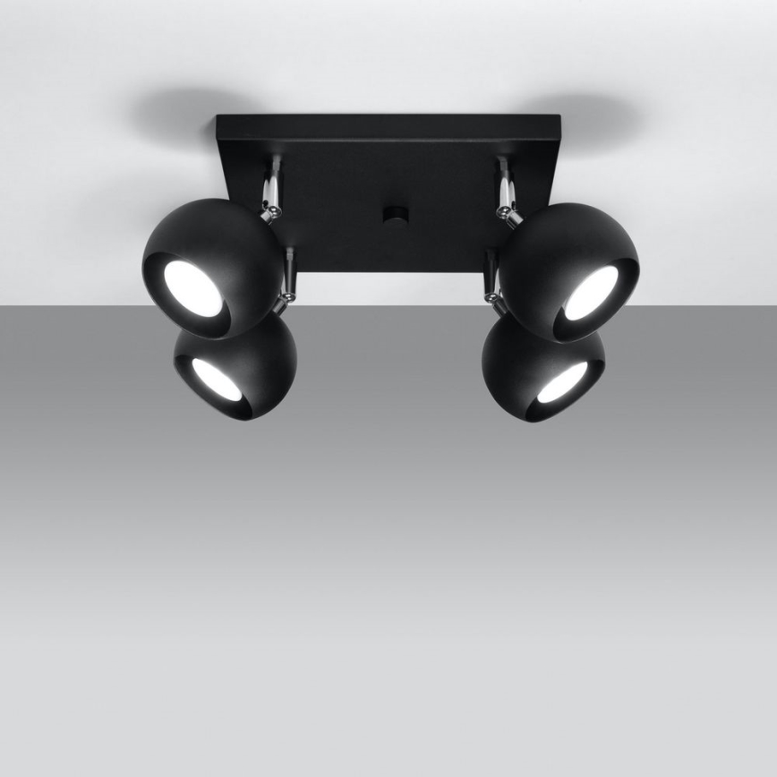 Plafondspot OCULARE 4xGU10/10W/230V