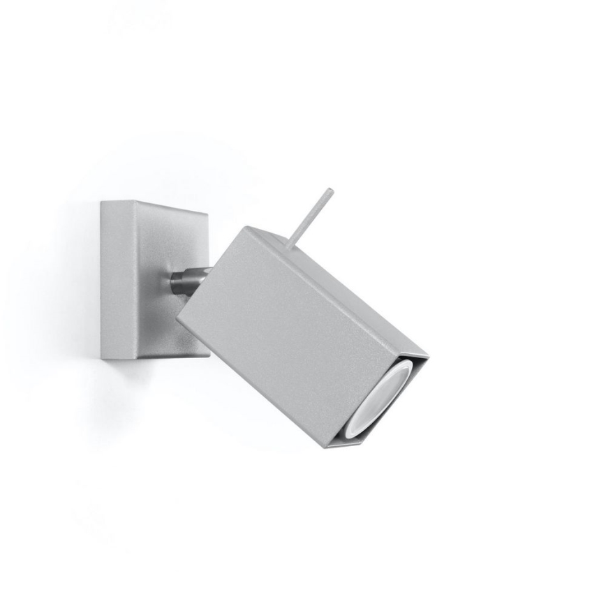 Wandspot MERIDA 1xGU10/40W/230V grijs