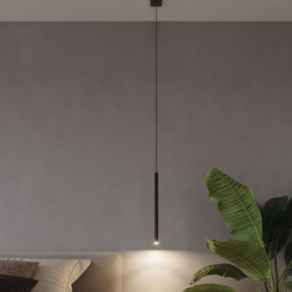 Hanglamp aan een koord PASTELO 5xG9/8W/230V zwart