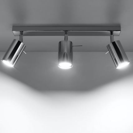 Spot RING 3xGU10/10W/230V