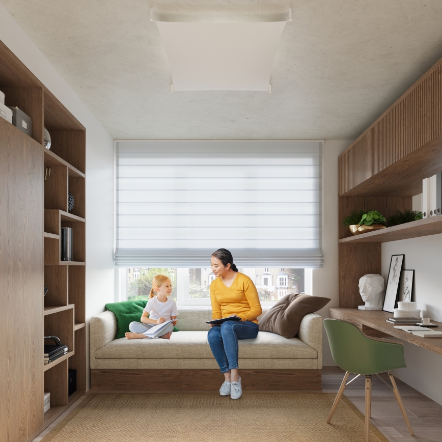 LED plafondlamp LUNA 4xG13/8,5W/230V 10,5x10,5 cm wit