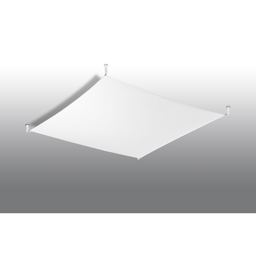 LED plafondlamp LUNA 6xG13/8,5W/230V 14x14 cm wit