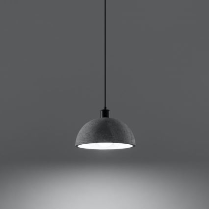 Sollux SL.0847 - Hanglamp aan een koord PABLITO 1xE27/60W/230V beton