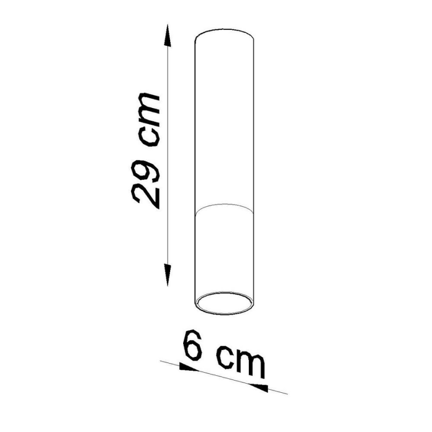 Spot LOOPEZ 1xGU10/10W/230V zwart/glanzend chroom