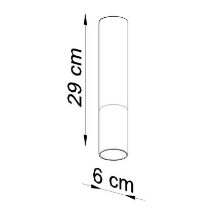 Spot LOOPEZ 1xGU10/10W/230V zwart/koper