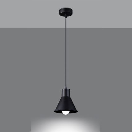 Hanglamp aan een koord TALEJA 1xE27/60W/230V zwart