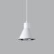 Hanglamp aan een koord TAZILA 1xES111/60W/230V wit