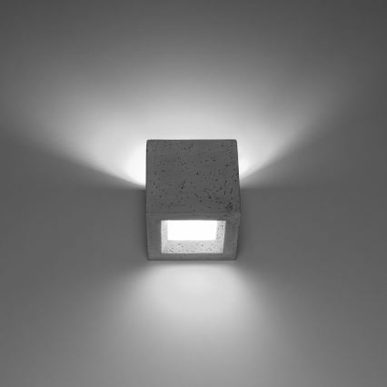 Wand Lamp LEO 1xG9/40W/230V beton