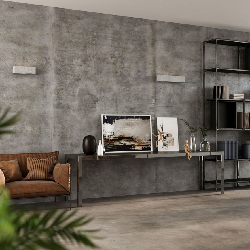 Wand Lamp VEGA 2xE27/60W/230V 50 cm beton