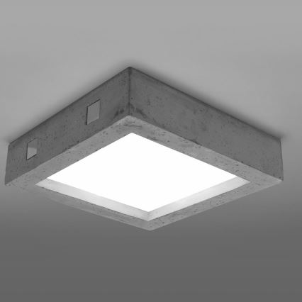 LED Plafond Lamp RIZA LED/18W/230V beton