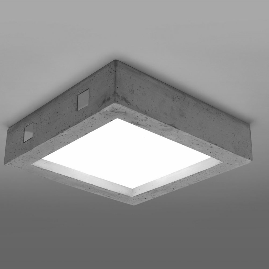 LED Plafond Lamp RIZA LED/18W/230V beton
